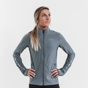 NOBULL Gray Full-Zip Sweatshirt